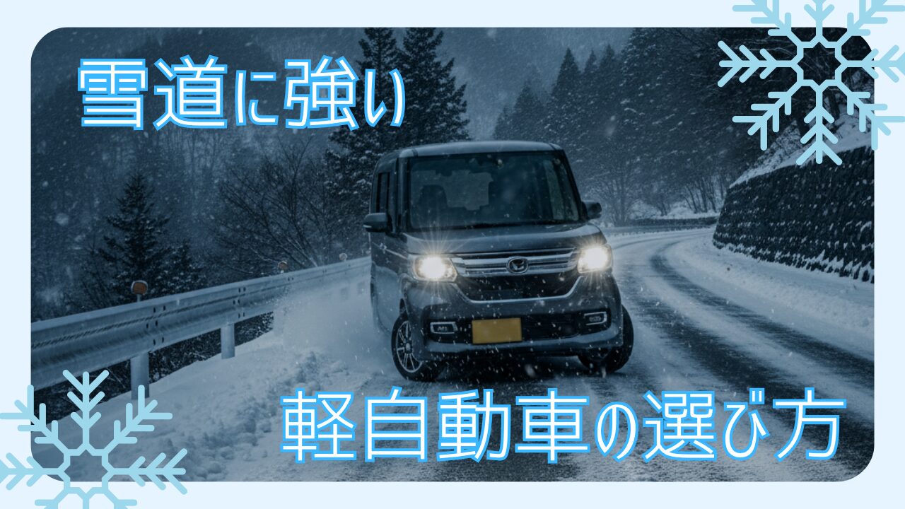 雪道に強い軽自動車の選び方