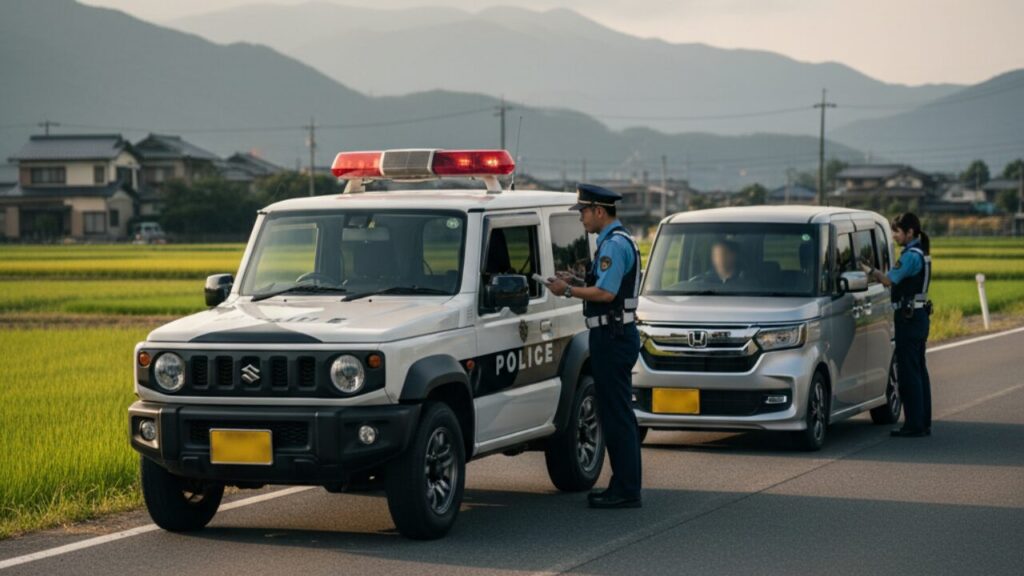 ミニパトが担当する交通取り締まり
