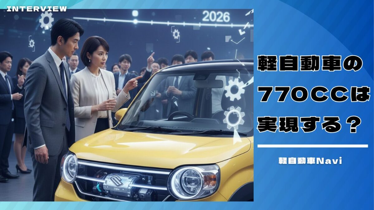 軽 自動車 規格 見直し