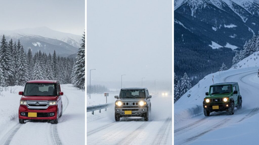 スタッドレスやチェーン・ノーマルタイヤの使い分け
