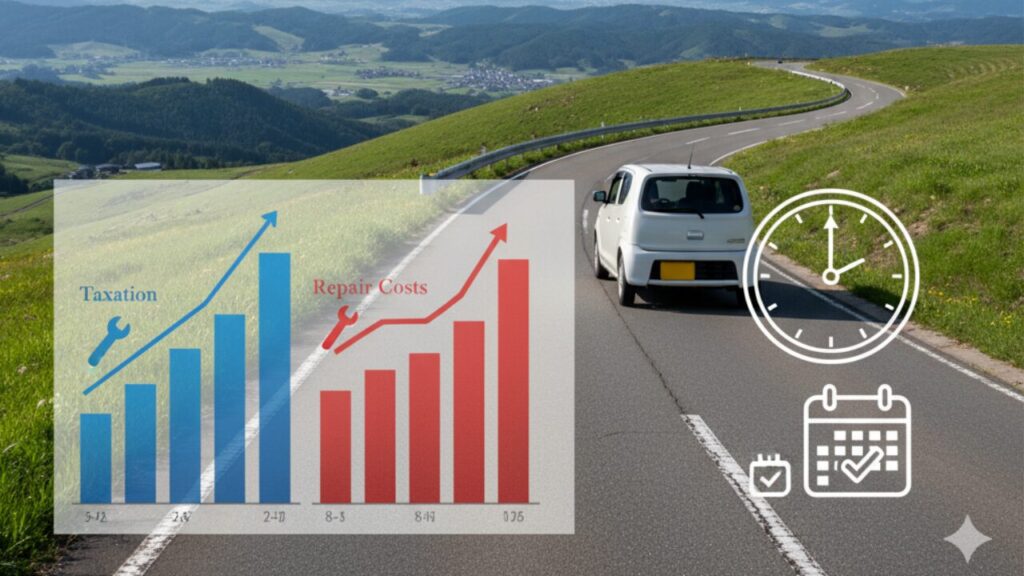 軽自動車は何年乗れる？物理的な限界と新車の耐久性

