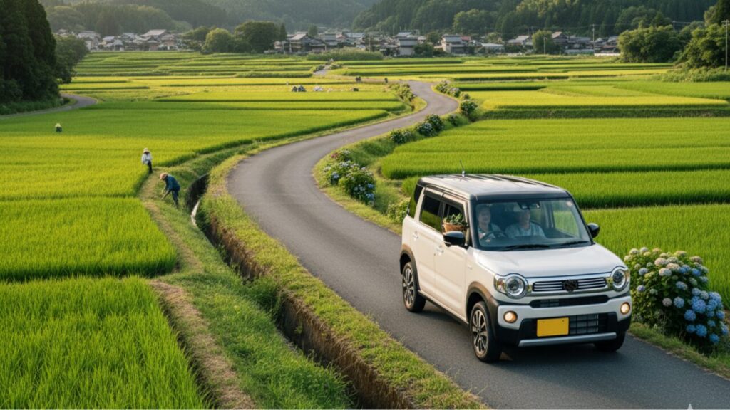 地方の移動を支える軽自動車が田舎で重宝される理由