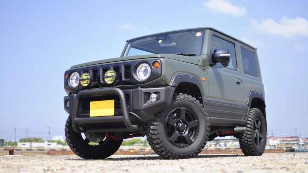 ラガーとジムニーの車格や積載性の比較