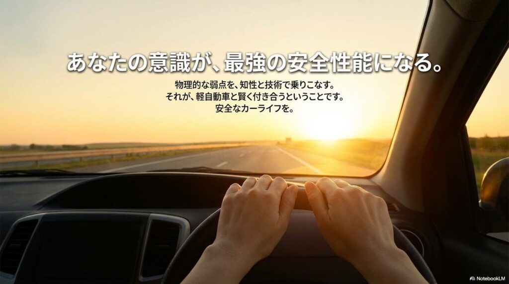 ドライバーの意識こそが最強の安全性能・まとめメッセージ