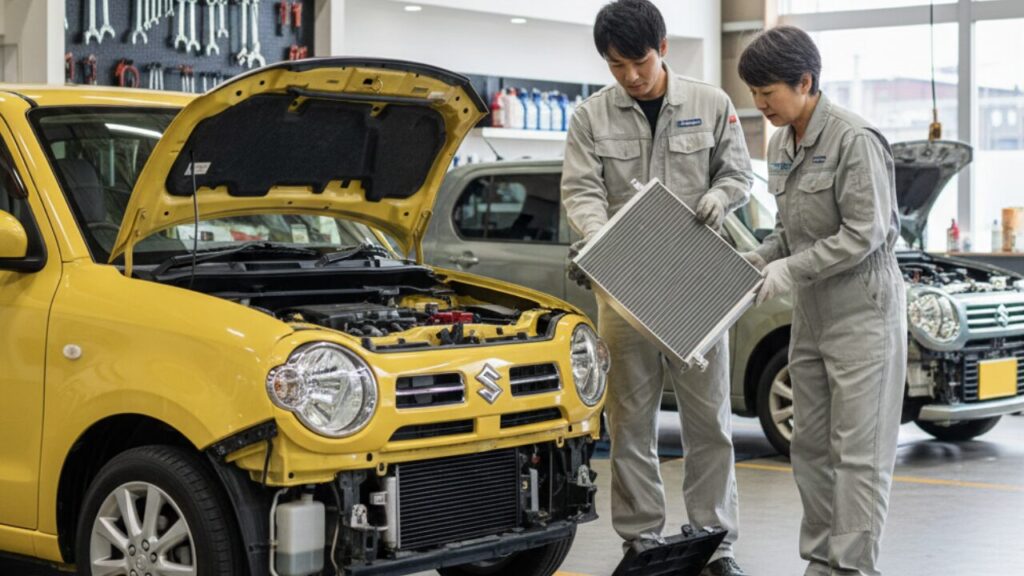 軽自動車のラジエーター交換費用の相場を徹底解説