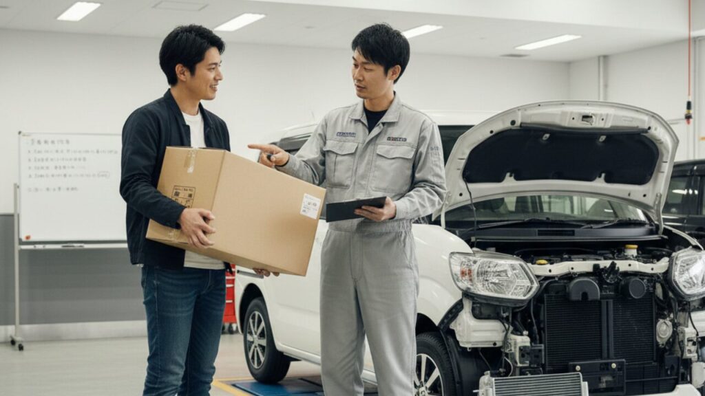 部品持ち込み交換の工賃と注意点