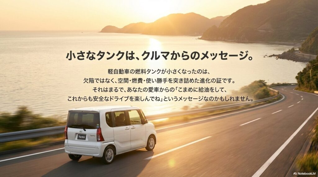 軽自動車の燃料タンク容量を理解して選ぼう