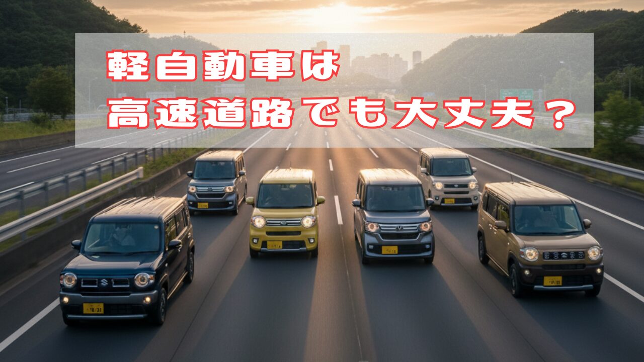 軽自動車は高速道路でも大丈夫？