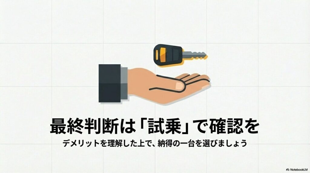 欠点を理解した上でタントを納得して選ぶための最終試乗のすすめ