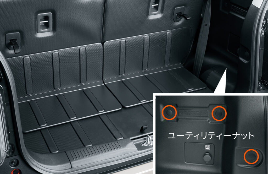 ハスラーのユーティリティナット