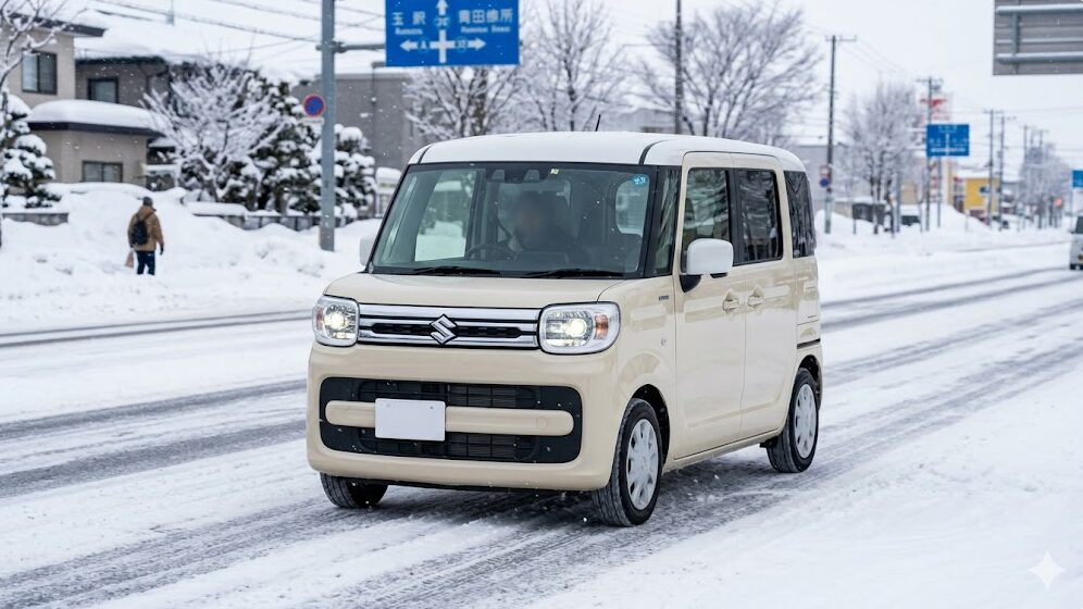 スペーシアの雪道走行性能と4WDのメカニズム