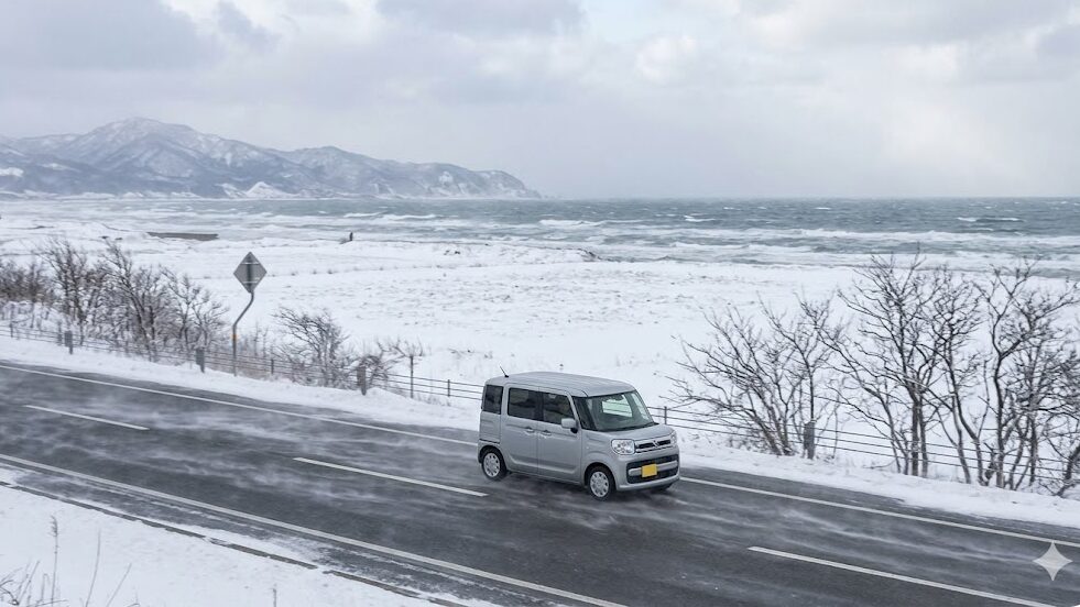 雪道走行時にパワーモードを上手に使う方法